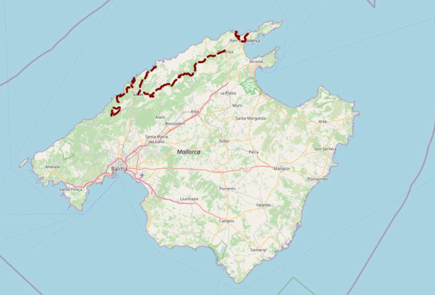 Tour Zu Fuss durch Mallorcas Nordwesten