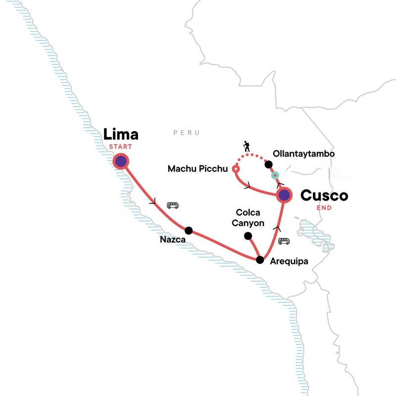 Tour Machu Picchu und die Anden