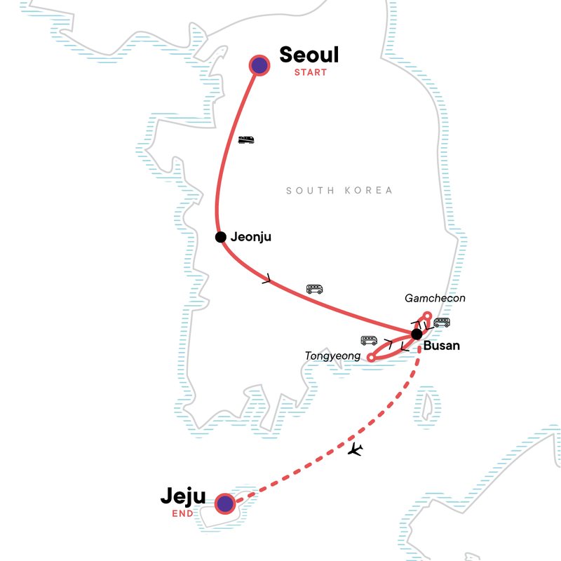 Tour K-Pop und Hanock Dörfer - Südkorea