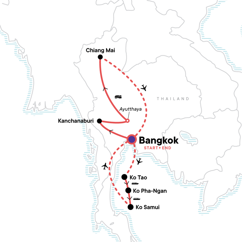 Tour Inselhüpfen in Thailand