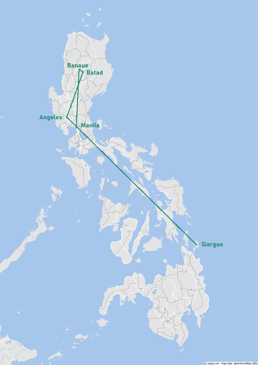 Tour Entdeckungsreise Philippinen